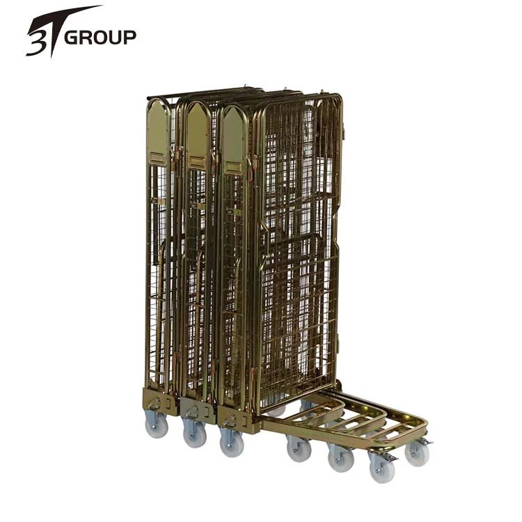 china Four Sided Rod Infill Roll Pallet